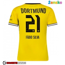 Ženske Nogometnih dresov Borussia Dortmund Fabio Silva #21 Domači 2026-27 Kratki rokavi